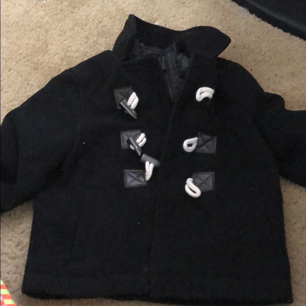 Black coat